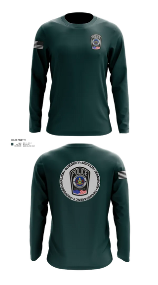 Long Sleeve Performance Shirt, Pennridge Regional Police, Police, Teamtime, Team time, sublimation, custom sports apparel, team uniforms, spirit wear, spiritwear, sports uniforms, custom shirts, team store, custom team store, fundraiser sports, apparel fundraiser