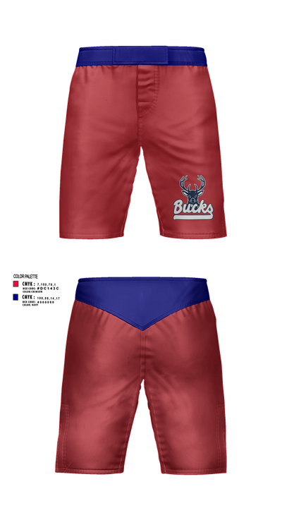 Dunmore Bucks 11870072 Fight Shorts - 1