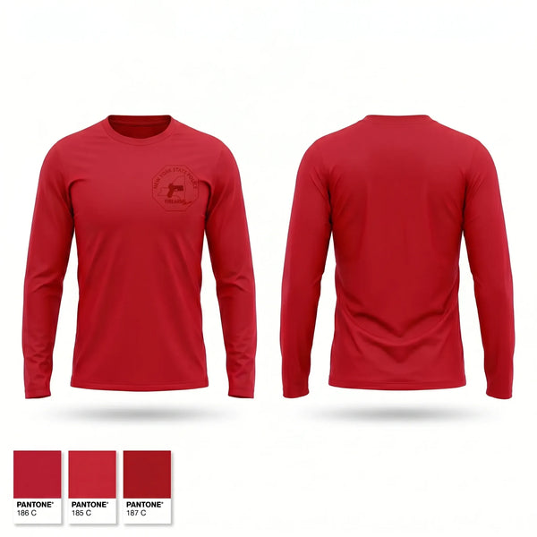 Long Sleeve Performance Shirt, NYSP Firearms, Police, Teamtime, Team time, sublimation, custom sports apparel, team uniforms, spirit wear, spiritwear, sports uniforms, custom shirts, team store, custom team store, fundraiser sports, apparel fundraiser