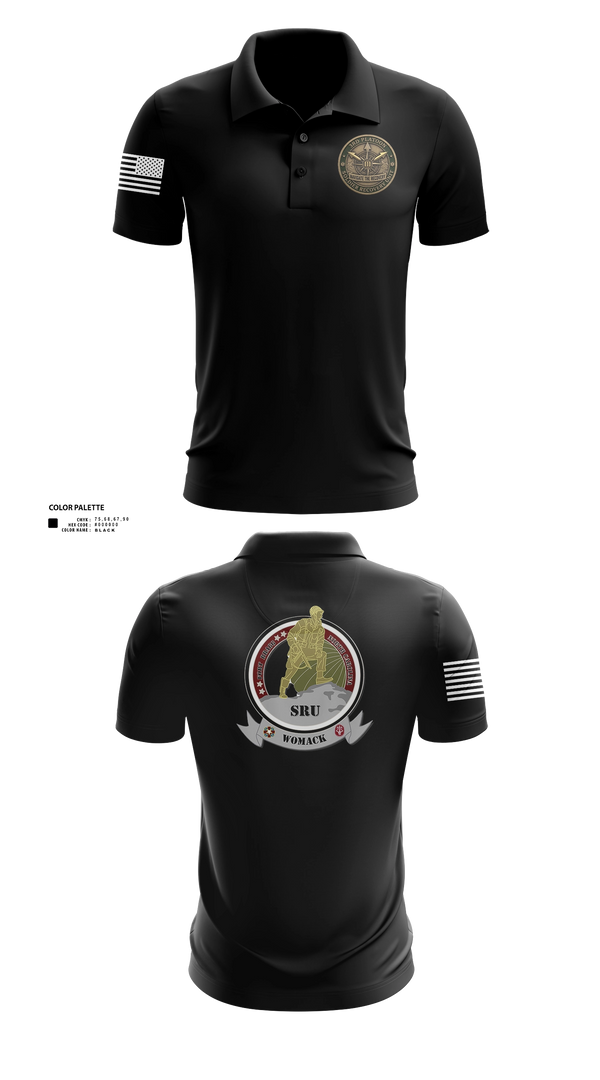 Short Sleeve Performance Polo, Soldier Recovery Unit, Army, Teamtime, Team time, sublimation, custom sports apparel, team uniforms, spirit wear, spiritwear, sports uniforms, custom shirts, team store, custom team store, fundraiser sports, apparel fundraiser