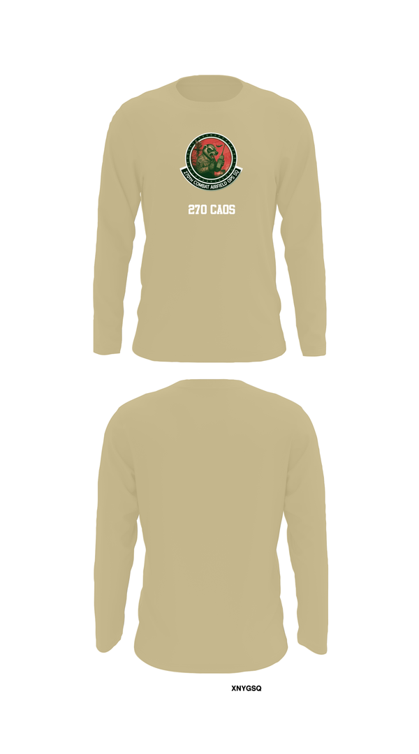 Long Sleeve Performance Shirt, 270 CAOS, , Teamtime, Team time, sublimation, custom sports apparel, team uniforms, spirit wear, spiritwear, sports uniforms, custom shirts, team store, custom team store, fundraiser sports, apparel fundraiser