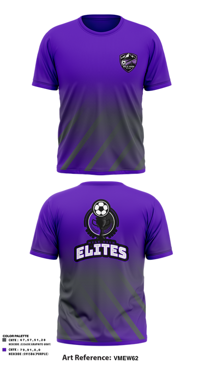Mile High Elites FC 84991839 Short Sleeve Performance Shirt - 2
