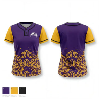 Two Button Softball Jersey, Farwell Eagles, Softball, Teamtime, Team time, sublimation, custom sports apparel, team uniforms, spirit wear, spiritwear, sports uniforms, custom shirts, team store, custom team store, fundraiser sports, apparel fundraiser