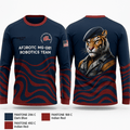 AFJROTC MS-081 ROBOTICS TEAM 15963421 Long Sleeve Performance Shirt 1