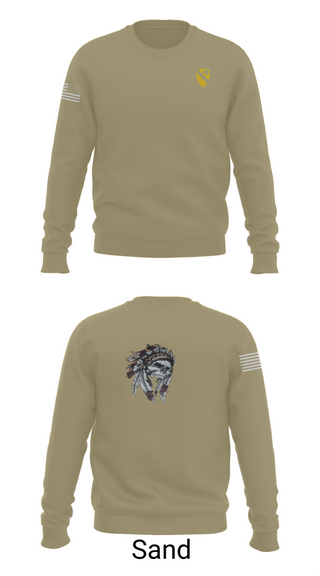 Crew Neck Sweatshirt, 6-9 Cavalry Regiment, , Teamtime, Team time, sublimation, custom sports apparel, team uniforms, spirit wear, spiritwear, sports uniforms, custom shirts, team store, custom team store, fundraiser sports, apparel fundraiser