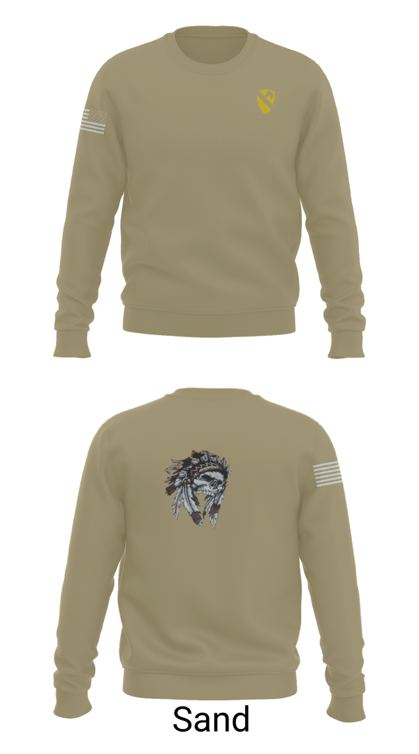 Crew Neck Sweatshirt, 6-9 Cavalry Regiment, , Teamtime, Team time, sublimation, custom sports apparel, team uniforms, spirit wear, spiritwear, sports uniforms, custom shirts, team store, custom team store, fundraiser sports, apparel fundraiser