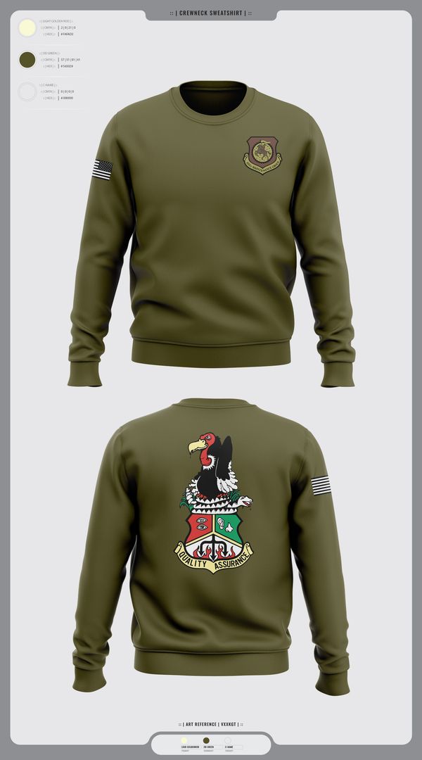 Crew Neck Sweatshirt, 452nd MXG, Air Force, Teamtime, Team time, sublimation, custom sports apparel, team uniforms, spirit wear, spiritwear, sports uniforms, custom shirts, team store, custom team store, fundraiser sports, apparel fundraiser