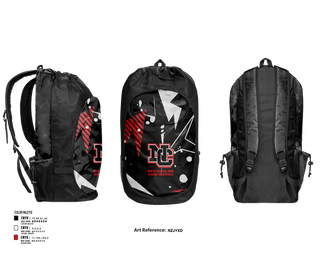 Gear Bag, North Central High School Basketball, Men's Basketball, Teamtime, Team time, sublimation, custom sports apparel, team uniforms, spirit wear, spiritwear, sports uniforms, custom shirts, team store, custom team store, fundraiser sports, apparel fundraiser