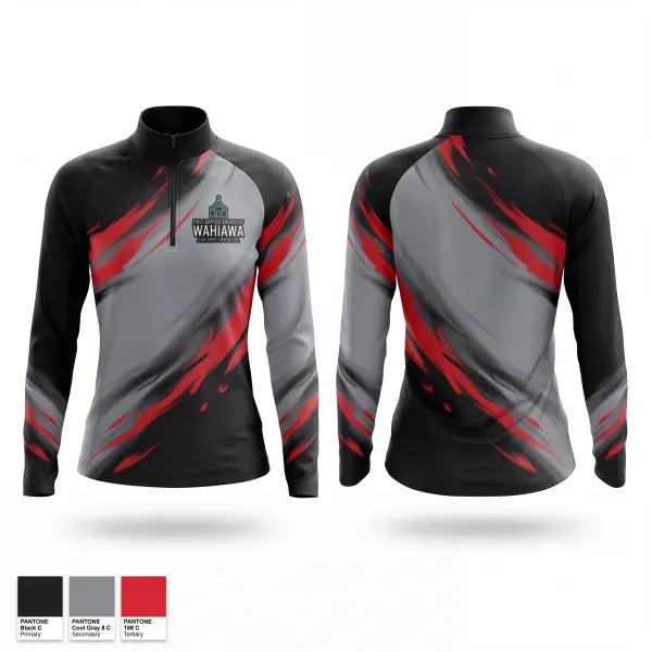 Quarter Zip Jacket, FBCW, Army, Teamtime, Team time, sublimation, custom sports apparel, team uniforms, spirit wear, spiritwear, sports uniforms, custom shirts, team store, custom team store, fundraiser sports, apparel fundraiser