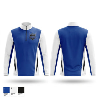 Quarter Zip Jacket, Royals, Baseball, Teamtime, Team time, sublimation, custom sports apparel, team uniforms, spirit wear, spiritwear, sports uniforms, custom shirts, team store, custom team store, fundraiser sports, apparel fundraiser