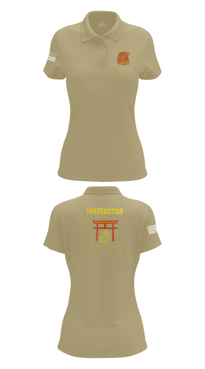BEER 35985553 Women's Short Sleeve Performance Polo  - 95