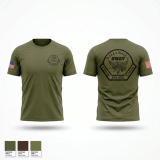 Short Sleeve Performance Shirt, Walla Walla Regional SWAT, Police, Teamtime, Team time, sublimation, custom sports apparel, team uniforms, spirit wear, spiritwear, sports uniforms, custom shirts, team store, custom team store, fundraiser sports, apparel fundraiser