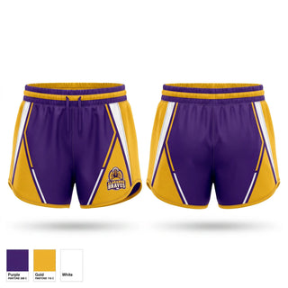 Womens Shorts, Alakanuk Braves, Wrestling, Teamtime, Team time, sublimation, custom sports apparel, team uniforms, spirit wear, spiritwear, sports uniforms, custom shirts, team store, custom team store, fundraiser sports, apparel fundraiser