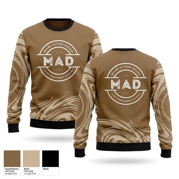 Crew Neck Sweatshirt, Miami Action Design, , Teamtime, Team time, sublimation, custom sports apparel, team uniforms, spirit wear, spiritwear, sports uniforms, custom shirts, team store, custom team store, fundraiser sports, apparel fundraiser