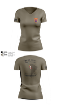 MCAT 1220 (DEPLOYMENT SHIRT) 37484556 Women's Short Sleeve V-neck Shirt - 1
