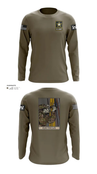 Long Sleeve Performance Shirt, 378th ECC, , Teamtime, Team time, sublimation, custom sports apparel, team uniforms, spirit wear, spiritwear, sports uniforms, custom shirts, team store, custom team store, fundraiser sports, apparel fundraiser