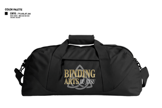 Duffle Bag, Binding Arts Jiu Jitsu, , Teamtime, Team time, sublimation, custom sports apparel, team uniforms, spirit wear, spiritwear, sports uniforms, custom shirts, team store, custom team store, fundraiser sports, apparel fundraiser