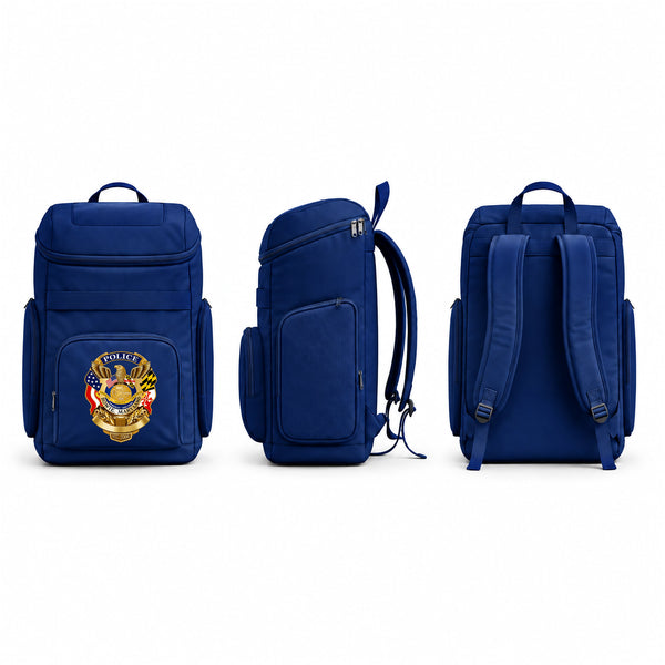 Gear Bag, City of Bowie Police, Police, Teamtime, Team time, sublimation, custom sports apparel, team uniforms, spirit wear, spiritwear, sports uniforms, custom shirts, team store, custom team store, fundraiser sports, apparel fundraiser