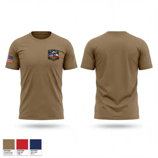 Old School Cotton Feel Shirt, US Embassy Santiago, Air Force, Teamtime, Team time, sublimation, custom sports apparel, team uniforms, spirit wear, spiritwear, sports uniforms, custom shirts, team store, custom team store, fundraiser sports, apparel fundraiser