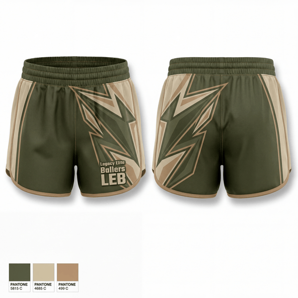 Womens Shorts, Legacy Elite Ballers (LEB), Men's Basketball, Teamtime, Team time, sublimation, custom sports apparel, team uniforms, spirit wear, spiritwear, sports uniforms, custom shirts, team store, custom team store, fundraiser sports, apparel fundraiser