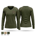 East Fort Bend Regional SWAT Women's Long Sleeve V-neck Shirt - 1
