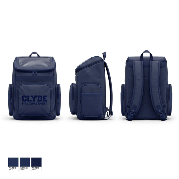 Gear Bag, Clyde fire department, Fire Department, Teamtime, Team time, sublimation, custom sports apparel, team uniforms, spirit wear, spiritwear, sports uniforms, custom shirts, team store, custom team store, fundraiser sports, apparel fundraiser