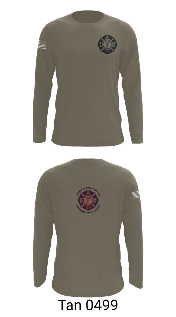 Long Sleeve Performance Shirt, Local 5519, Fire Department, Teamtime, Team time, sublimation, custom sports apparel, team uniforms, spirit wear, spiritwear, sports uniforms, custom shirts, team store, custom team store, fundraiser sports, apparel fundraiser