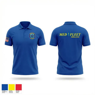 Short Sleeve Performance Polo, MedFleet CCTP, EMS/EMT, Teamtime, Team time, sublimation, custom sports apparel, team uniforms, spirit wear, spiritwear, sports uniforms, custom shirts, team store, custom team store, fundraiser sports, apparel fundraiser