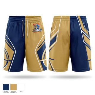 Mens Basketball Shorts, JagHawks, Men's Basketball, Teamtime, Team time, sublimation, custom sports apparel, team uniforms, spirit wear, spiritwear, sports uniforms, custom shirts, team store, custom team store, fundraiser sports, apparel fundraiser