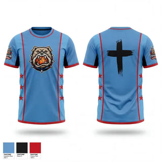 Football Jersey, Crossover Hoops Bulldoge, Men's Basketball, Teamtime, Team time, sublimation, custom sports apparel, team uniforms, spirit wear, spiritwear, sports uniforms, custom shirts, team store, custom team store, fundraiser sports, apparel fundraiser