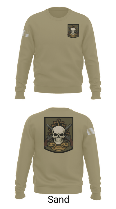 430th MP Detachment 58088403 Crew Neck Sweatshirt - 85