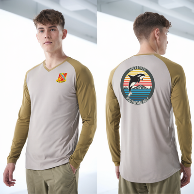 A BTRY, 1-37FAR 4037747 Long Sleeve Performance Shirt 101