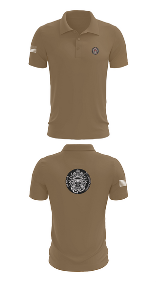 Short Sleeve Performance Polo, , Army, Teamtime, Team time, sublimation, custom sports apparel, team uniforms, spirit wear, spiritwear, sports uniforms, custom shirts, team store, custom team store, fundraiser sports, apparel fundraiser