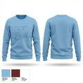 Revolution Delco 14U White 16539656 Crew Neck Sweatshirt - 2
