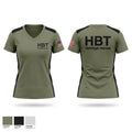 HBT Women's Short Sleeve V-neck Shirt - 1