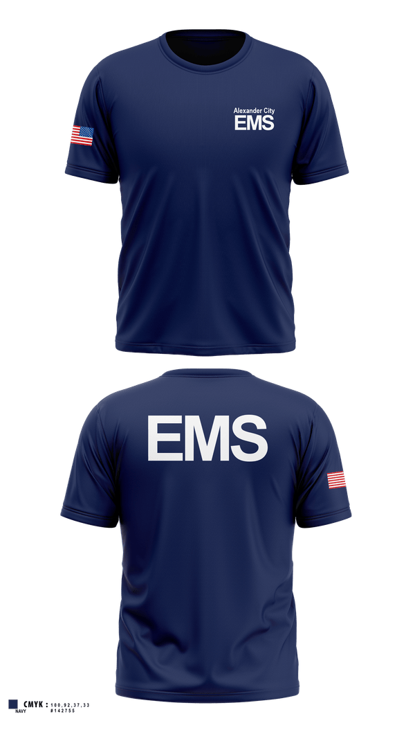 Old School Cotton Feel Shirt, Alexander City EMS, EMS/EMT, Teamtime, Team time, sublimation, custom sports apparel, team uniforms, spirit wear, spiritwear, sports uniforms, custom shirts, team store, custom team store, fundraiser sports, apparel fundraiser