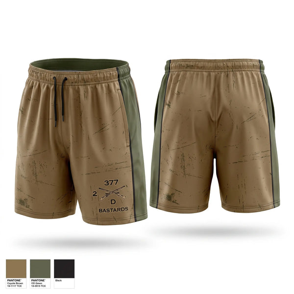 Athletic Shorts With Pockets, Bravo Co 2/377, Army, Teamtime, Team time, sublimation, custom sports apparel, team uniforms, spirit wear, spiritwear, sports uniforms, custom shirts, team store, custom team store, fundraiser sports, apparel fundraiser