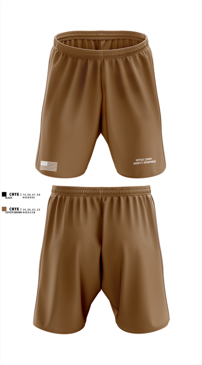 Suffolk County Sheriff’s Department 48023701 Athletic Shorts With Pockets - 1