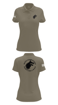 Wolf Combatives Women's Short Sleeve Performance Polo  - 75
