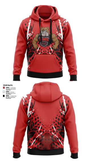 Hoodie, Bullpups, , Teamtime, Team time, sublimation, custom sports apparel, team uniforms, spirit wear, spiritwear, sports uniforms, custom shirts, team store, custom team store, fundraiser sports, apparel fundraiser