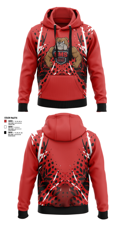 Hoodie, Bullpups, , Teamtime, Team time, sublimation, custom sports apparel, team uniforms, spirit wear, spiritwear, sports uniforms, custom shirts, team store, custom team store, fundraiser sports, apparel fundraiser