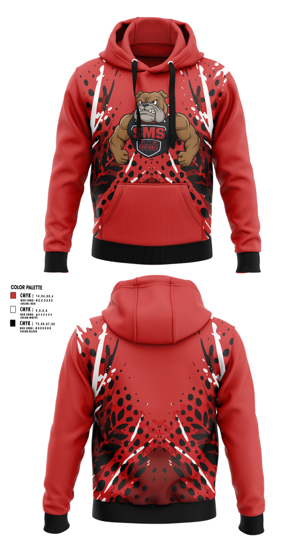 Hoodie, Bullpups, , Teamtime, Team time, sublimation, custom sports apparel, team uniforms, spirit wear, spiritwear, sports uniforms, custom shirts, team store, custom team store, fundraiser sports, apparel fundraiser