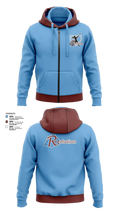 Revolution Delco 14U White 16539656 Zip Hoodie - 3