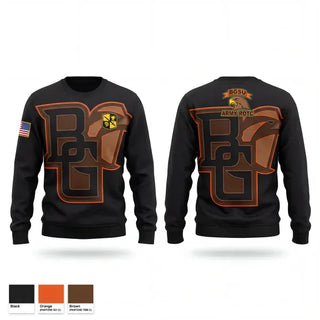 Crew Neck Sweatshirt, BGSU Fighting Falcon Battalion, Army, Teamtime, Team time, sublimation, custom sports apparel, team uniforms, spirit wear, spiritwear, sports uniforms, custom shirts, team store, custom team store, fundraiser sports, apparel fundraiser