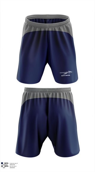 Mens Soccer Shorts, NAPA, Men's Soccer, Teamtime, Team time, sublimation, custom sports apparel, team uniforms, spirit wear, spiritwear, sports uniforms, custom shirts, team store, custom team store, fundraiser sports, apparel fundraiser
