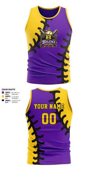 Mens Track Singlet, Biloxi, Softball, Teamtime, Team time, sublimation, custom sports apparel, team uniforms, spirit wear, spiritwear, sports uniforms, custom shirts, team store, custom team store, fundraiser sports, apparel fundraiser