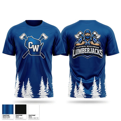Central Wisconsin lumberjacks Short Sleeve Performance Shirt - 2