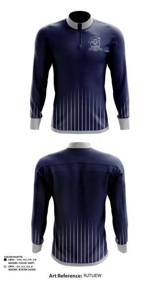Quarter Zip Jacket, Century Panthers Golf, Golf, Teamtime, Team time, sublimation, custom sports apparel, team uniforms, spirit wear, spiritwear, sports uniforms, custom shirts, team store, custom team store, fundraiser sports, apparel fundraiser