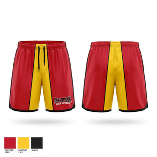Athletic Shorts With Pockets, Fallbrook girls softball, Softball, Teamtime, Team time, sublimation, custom sports apparel, team uniforms, spirit wear, spiritwear, sports uniforms, custom shirts, team store, custom team store, fundraiser sports, apparel fundraiser