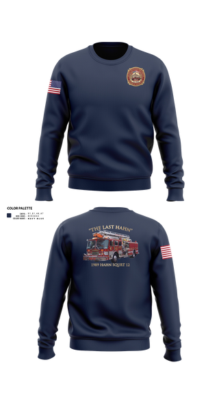 Crew Neck Sweatshirt, Colmar Vol. Fire Co. Historical Society, Fire Department, Teamtime, Team time, sublimation, custom sports apparel, team uniforms, spirit wear, spiritwear, sports uniforms, custom shirts, team store, custom team store, fundraiser sports, apparel fundraiser
